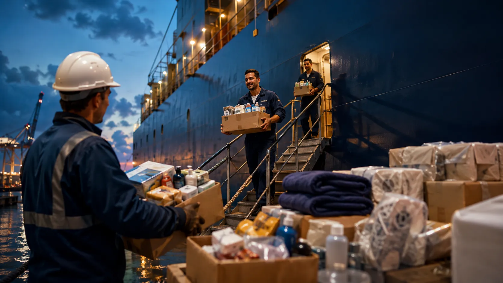 Versorgung der Besatzungsbedürfnisse — Crew Welfare